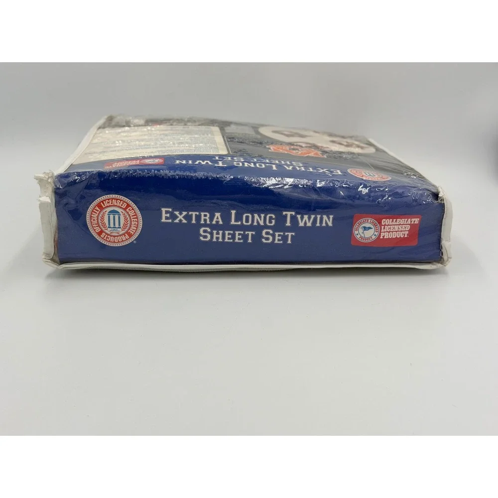 Northwest Auburn Tigers Sheet Set Twin XL NCAA Collegiate NEW